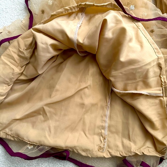 New Purple Palazzo Suit with Pants - Picture 5 of 9